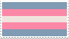 stamp of trans flag